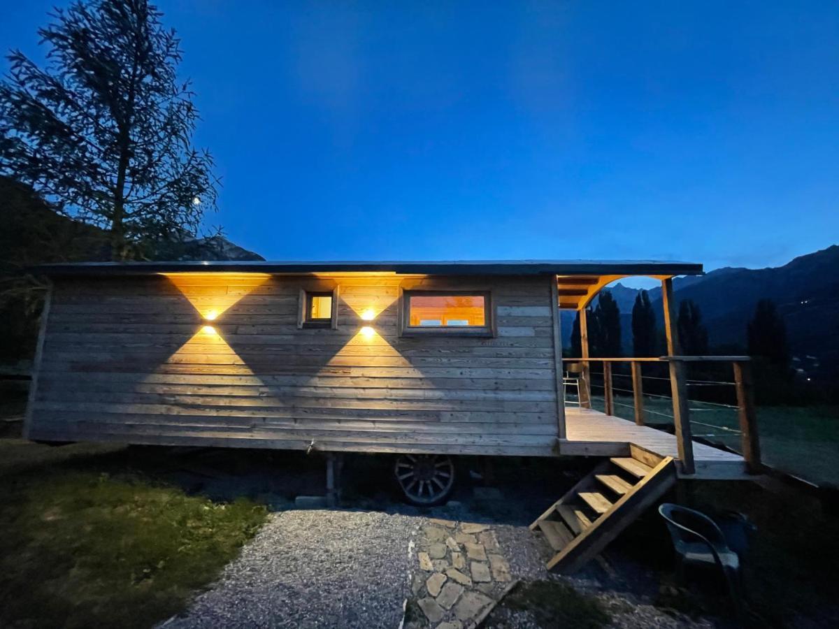 Alpine Love Shack Villar-Saint-Pancrace Eksteriør bilde